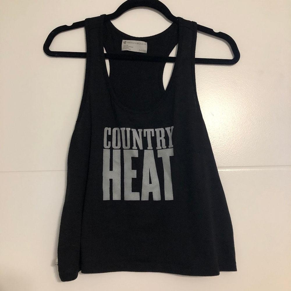 Beachbody country heat crop top